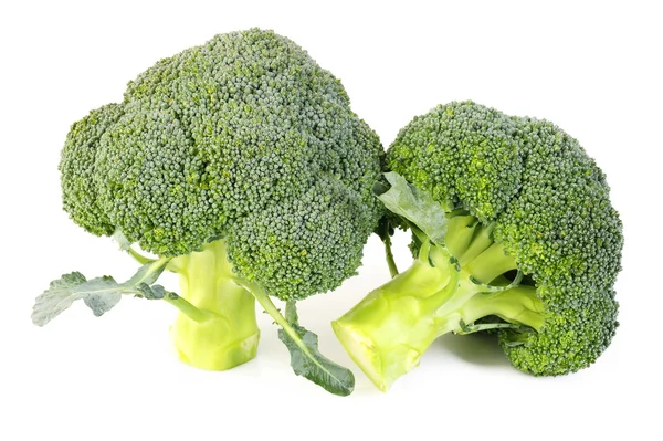 Brokkoli Gemüse isoliert auf weiß — Stockfoto