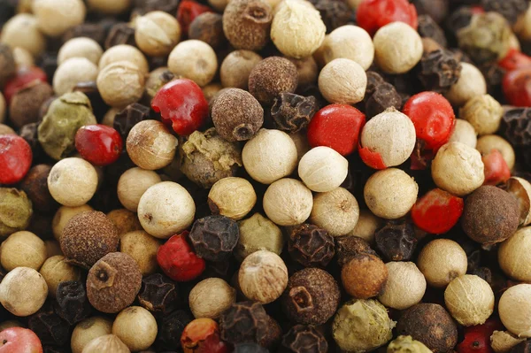 Mixed pepper background — Stock Photo, Image