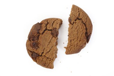 Çerez beyaz arkaplanda izole