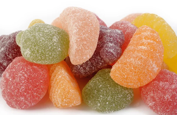 Bunte Gelee Bonbons Hintergrund — Stockfoto