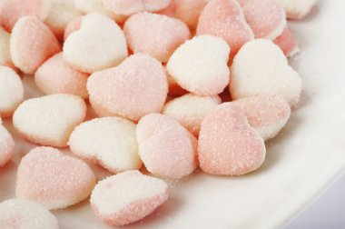 sakızlı kalp şeklinde