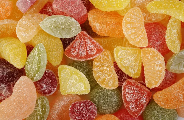 Bunte Gummibonbons — Stockfoto