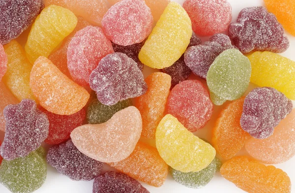 Cukierki kolorowe galaretki — Zdjęcie stockowe