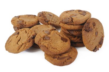 Çerez beyaz arkaplanda izole