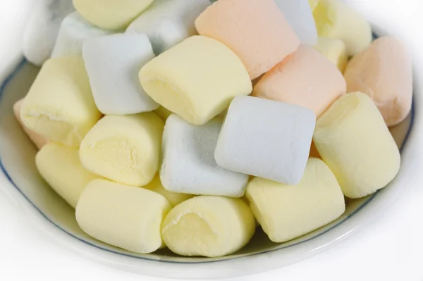 Marshmallow gonfi — Foto Stock