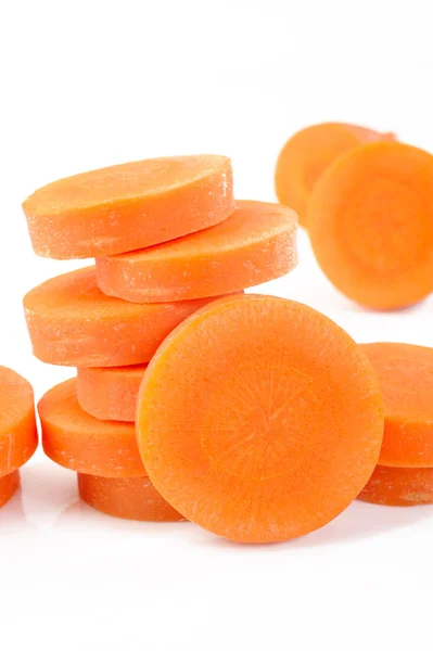 Морква фрагмента — стокове фото