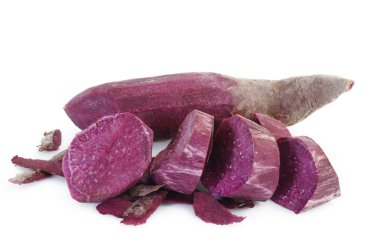 beyaz mor tatlı patates 