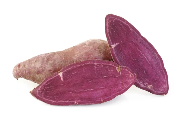 tatlı patateslerin üzerine beyaz