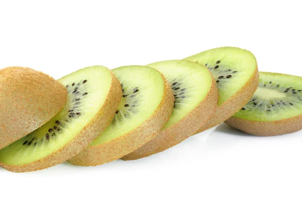 Kiwi felii de fructe — Fotografie, imagine de stoc