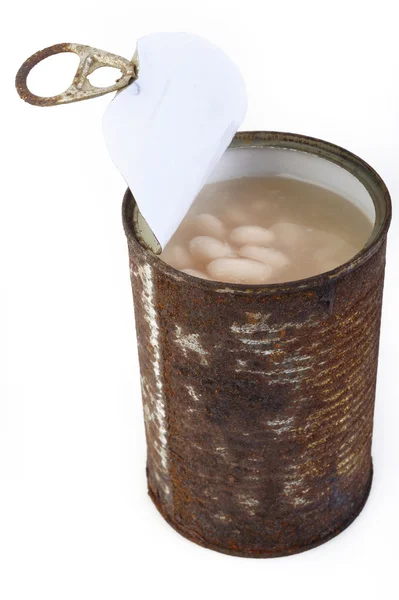  beyaz fasulye çürük pas kutular içinde