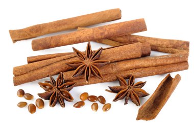 sopa ve yıldız anason tarçın baharat