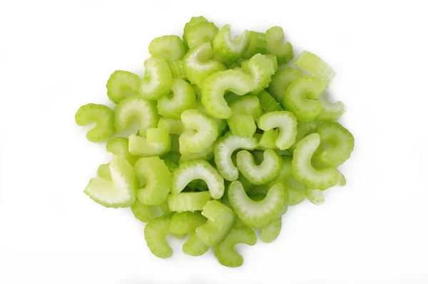 Heap of sliced celery — Stock Photo, Image