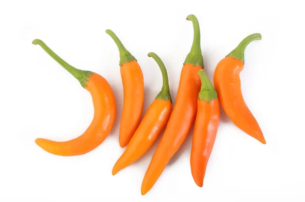 Hete chili pepers — Stockfoto