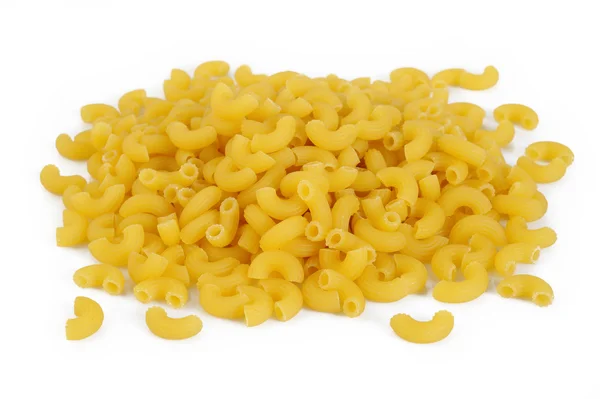 Italian pasta macaroni isolated on white background — Stock Photo, Image