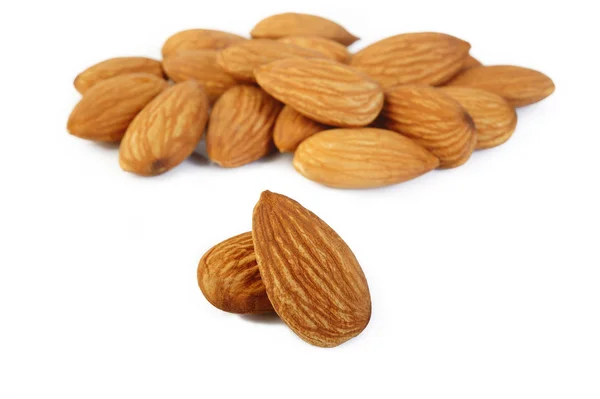 Raw almond nuts — Stock Photo, Image