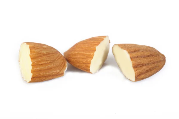 Syrové mandlové ořechy — Stock fotografie