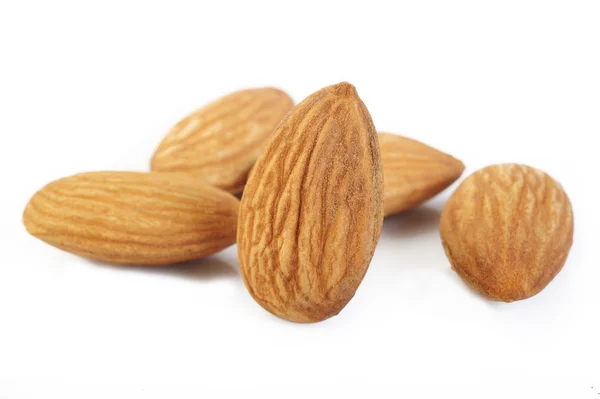 Raw almond nuts — Stock Photo, Image