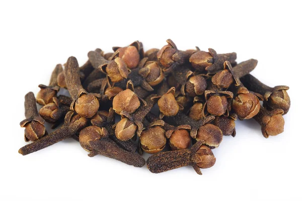 Spice cloves isolated on white background — Stock Photo, Image