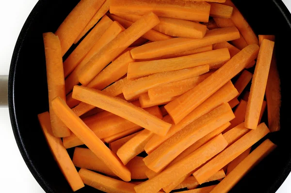 Φρέσκα καρότα μπαστούνια φόντο — Φωτογραφία Αρχείου