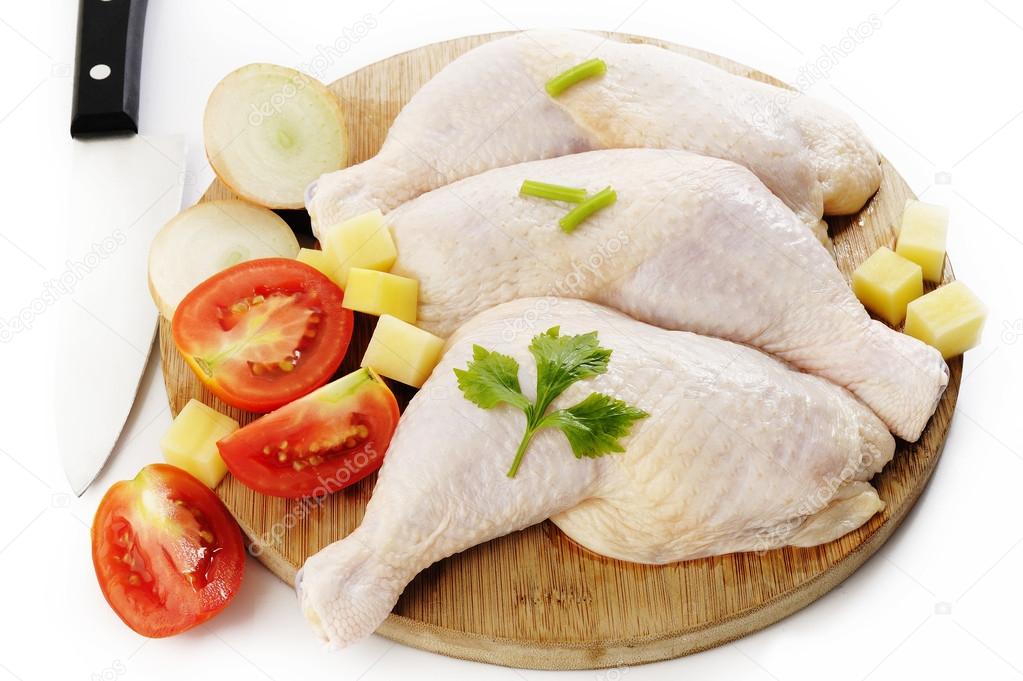 Cuisses De Poulet Cru Frais Photographie Phloenphoto C 53249507