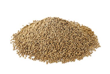 Perilla ot tohumu beyaz arka plan