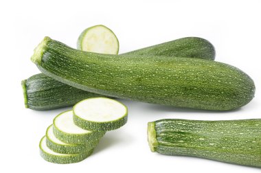 Beyaz arkaplanda kabak