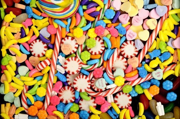 Süßigkeiten Hintergrund — Stockfoto