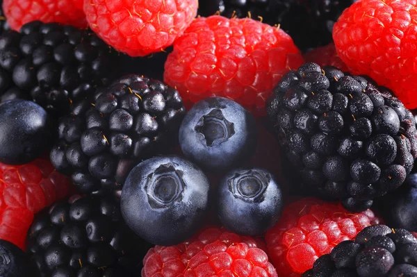 Mixed berries cool background