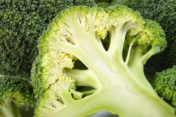 Sliced Broccoli — Stock Photo, Image