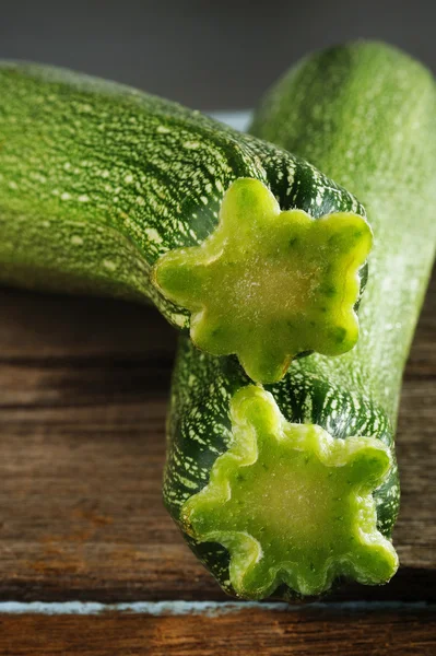 Tutup dari zucchini segar — Stok Foto