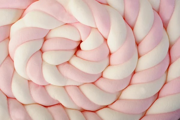 Marshmallow rosa e branco — Fotografia de Stock