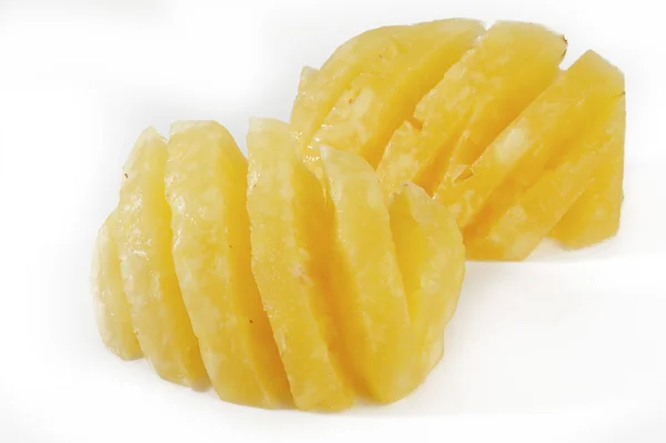 Ananas su bianco — Foto Stock