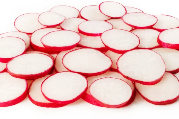 Sliced red radish — Stock Photo, Image