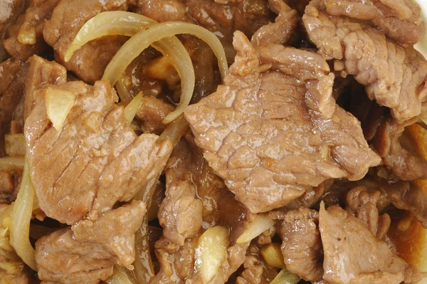 Wołowina z sosem ostryg — Zdjęcie stockowe