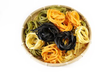 Bambu kevgir Fettuccine makarna