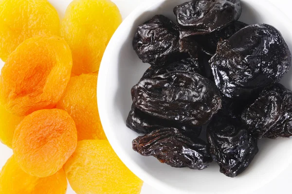 Prunes séchées et abricots — Photo