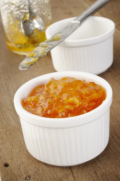 Homemade orange Jam — Stock Photo, Image