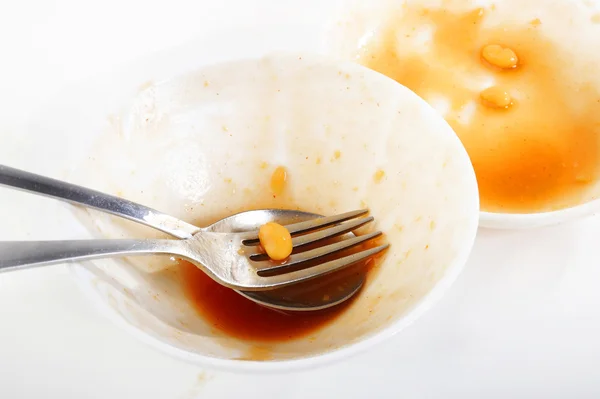 Baked beans — Stock Photo, Image