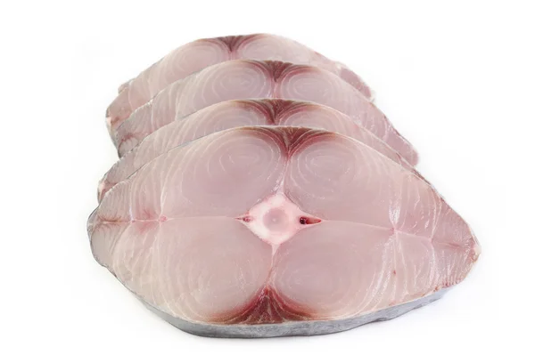 yemek pişirmek için Kral Uskumru balık parçaları 