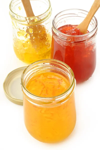 Fruitige jam — Stockfoto