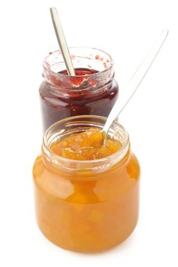 Şeftali reçeli ve Ahududu reçeli