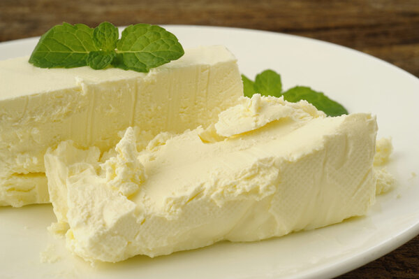 cream cheese with mint