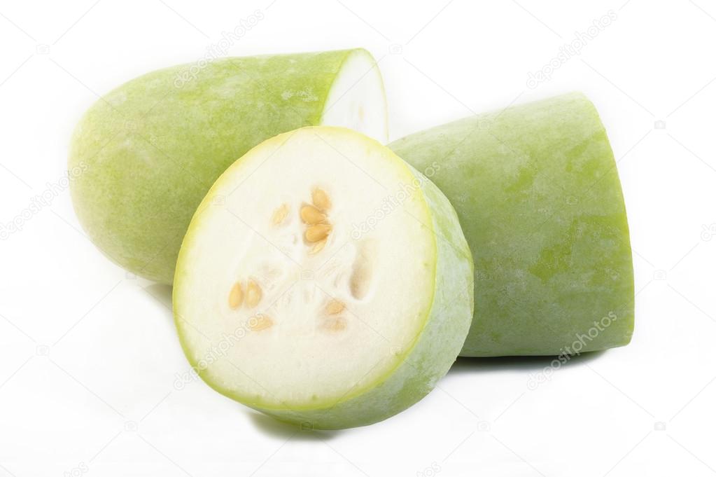 Slices of wax gourd