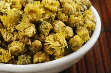 kurutulmuş chrysanthemum çayı