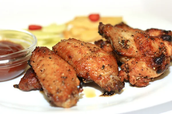Mięso kurczak grillowany — Zdjęcie stockowe