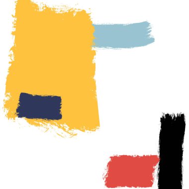 Modern soyut afiş şablonu. Sosyal medya paylaşımları, mobil uygulamalar, afişler tasarım, kartvizitler, davetiyeler, hediye kartları, el ilanları ve broşürler için harika. Basit vektör tasarımı. 