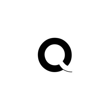 Basit ve temiz logo harfi konsepti. Ticari markalaşma kimliği için minimalist ilk harf logo tasarımı şablonu.