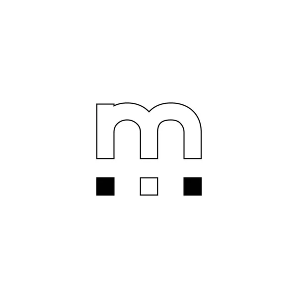 Einfaches Und Sauberes Logo Letter Konzept Minimalistische Anfangsbuchstaben Logo Design — Stockvektor