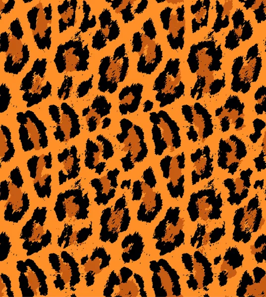 Luipaard huid naadloos patroon — Stockfoto