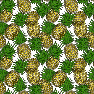 Ananas pürüzsüz desen